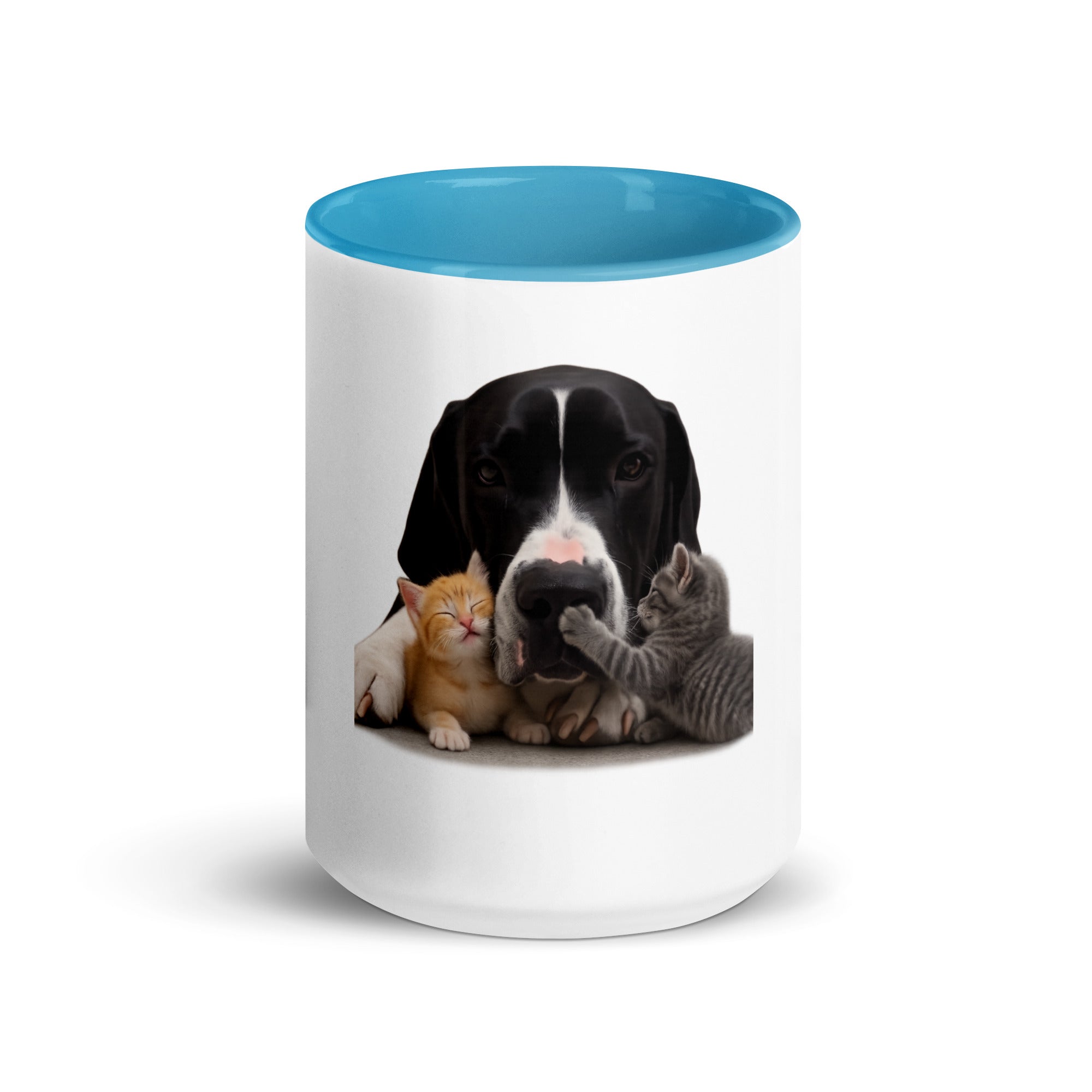 Blue Great Dane mug
